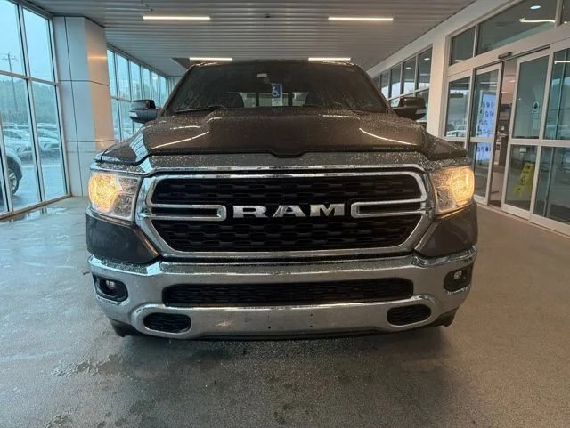 Used 2022 Granite Crystal Metallic Clearcoat Ram Big Horn image 2