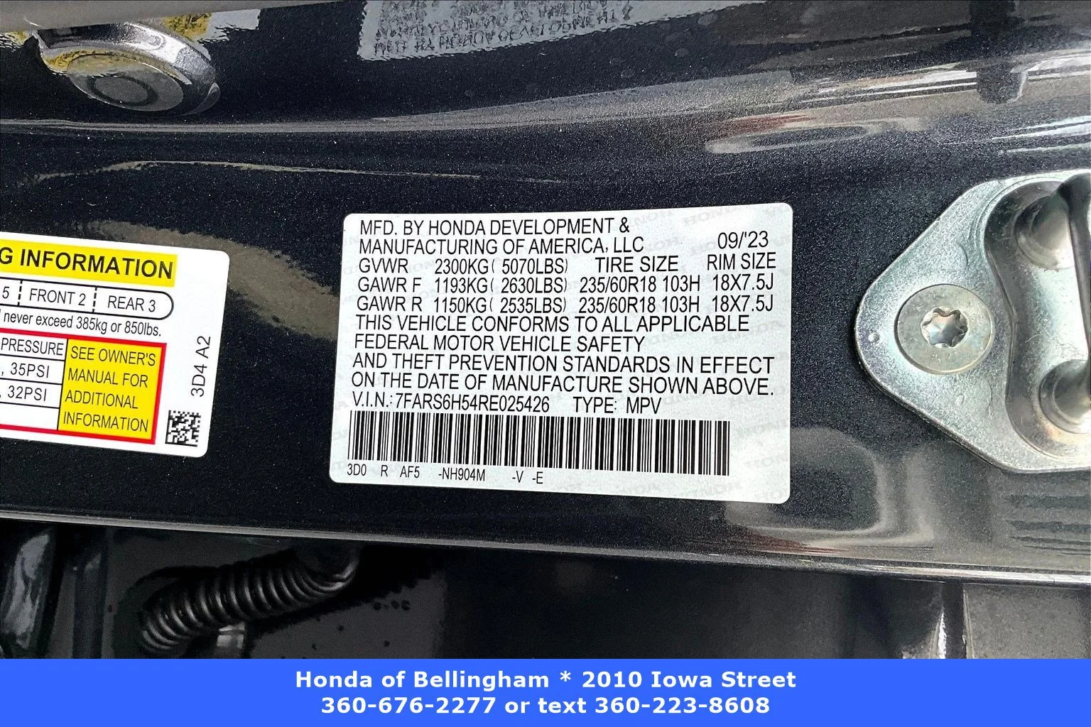 Used 2024 Meteorite Gray Metallic Honda Sport image 16