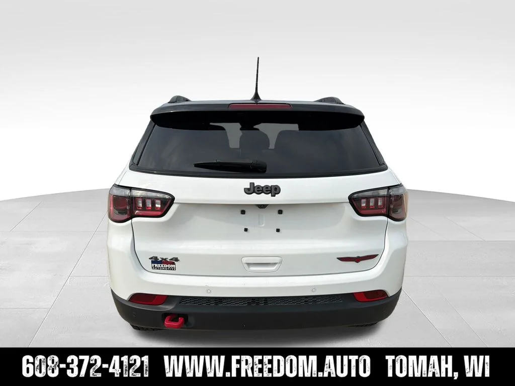 Used 2025 White Jeep Trailhawk image 6