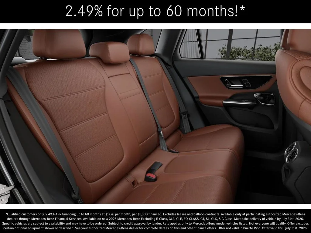 New 2026 Obsidian Black Metallic Mercedes-Benz GLC 300 image 5