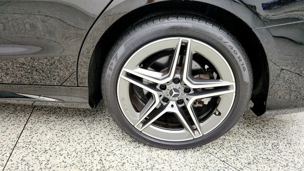 Used 2020 Black Mercedes-Benz C 300 4MATIC Sedan w/ AMG® Line & Premium Pkgs & Panorama Sunroof image 9