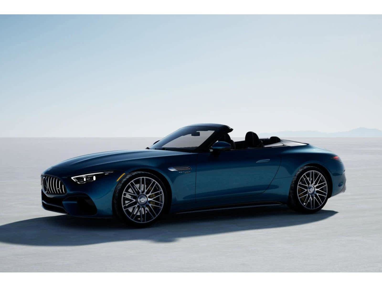 New 2026 Hyper Blue Metallic Mercedes-Benz AMG® SL 55 Roadster image 67