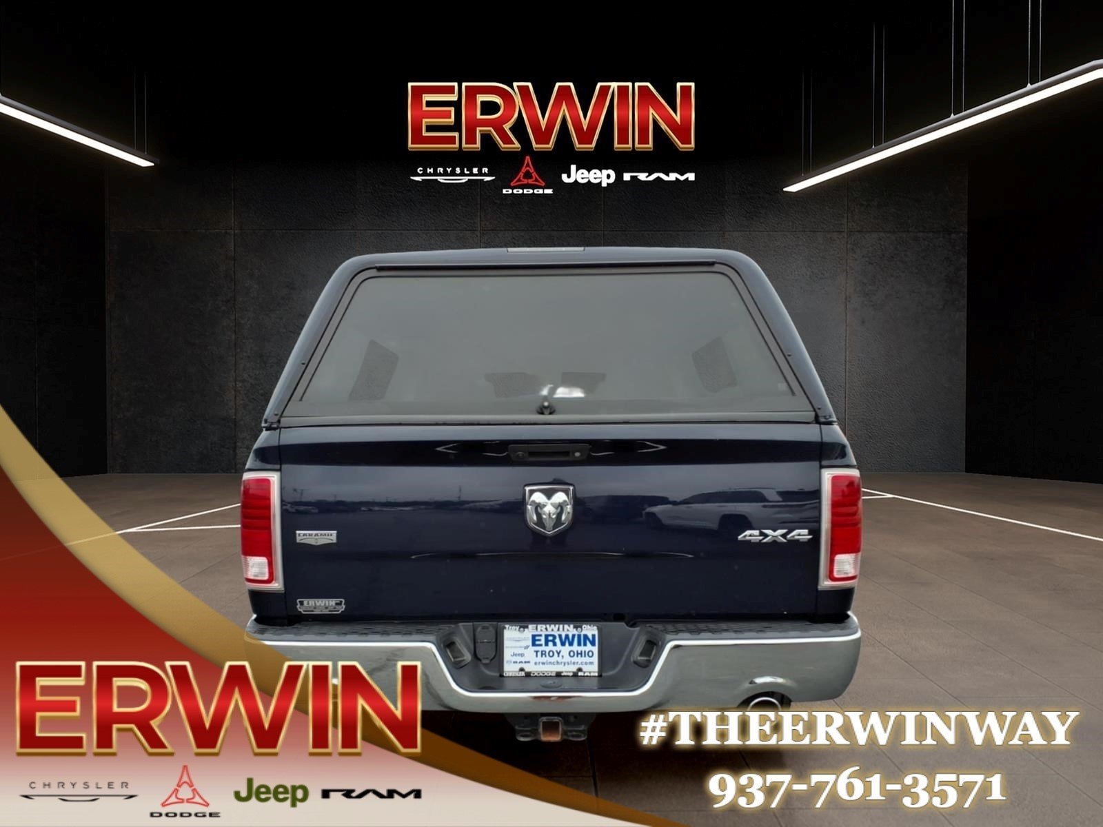 Used 2016 Blue Streak Pearl Coat RAM Laramie image 6