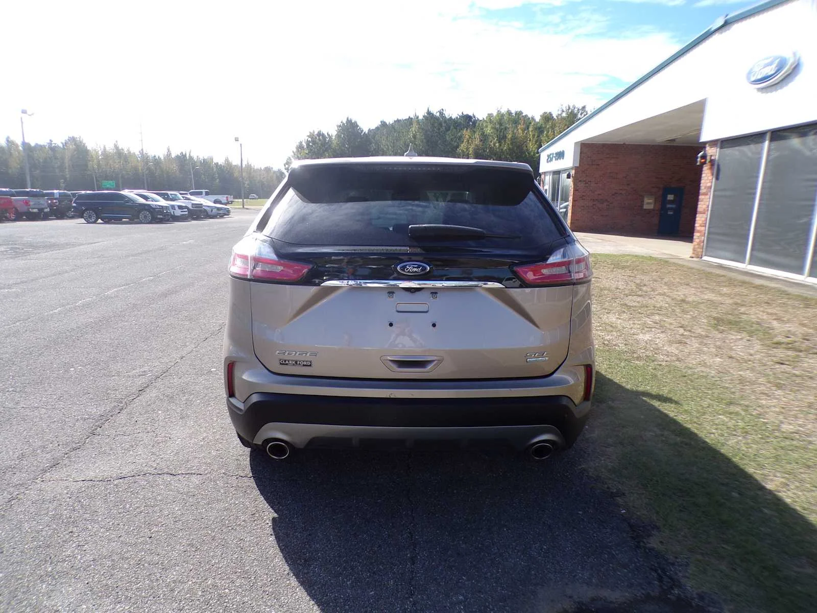 Used 2020 Desert Gold Metallic Ford SEL image 6