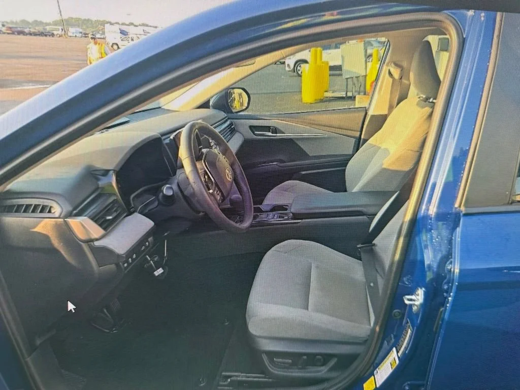 Used 2025 Blue Toyota LE image 3
