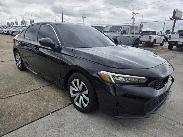 Used 2025 Crystal Black Pearl Honda LX image 7
