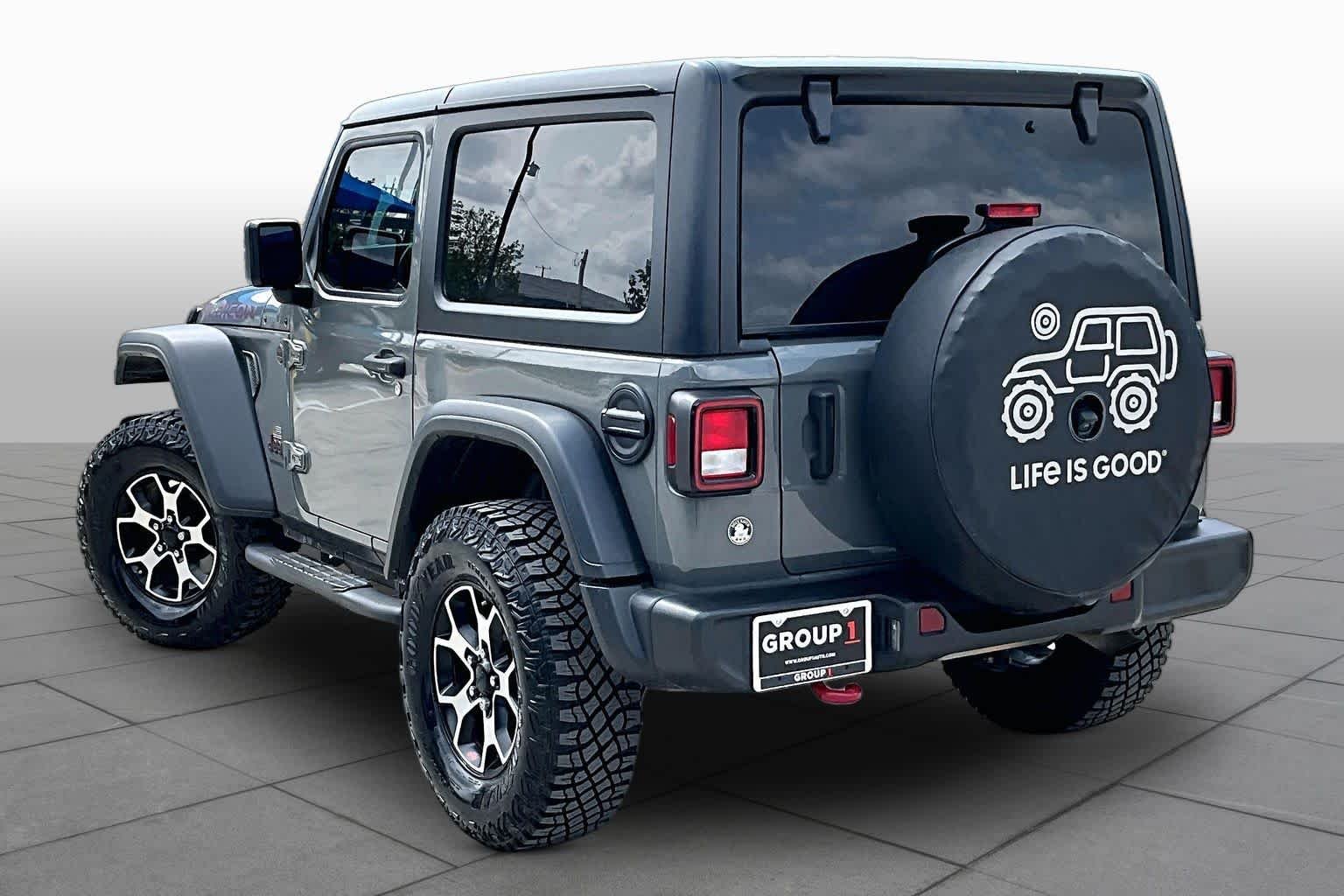 Used 2021 Sting-Gray Clearcoat Jeep Rubicon image 9