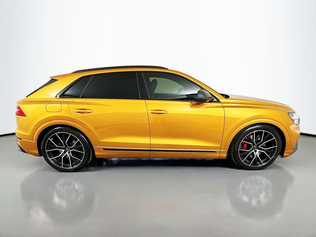 Used 2021 Dragon Orange Metallic Audi 4.0T Prestige image 4