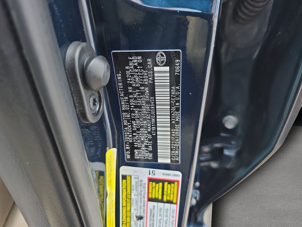 2018 Toyota Camry LE - Photo 35