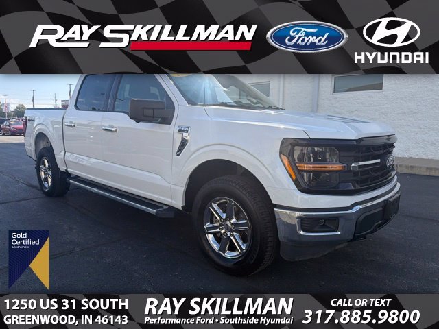 Certified Used 2024 White Ford XLT image 1