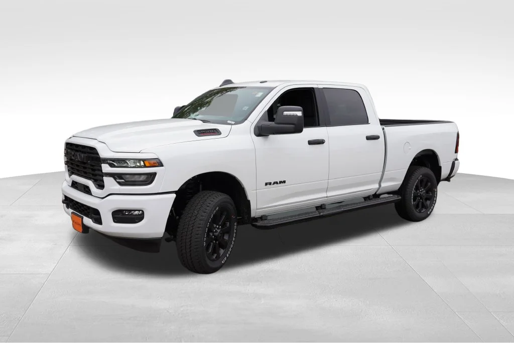 New 2026 Bright White Clear-Coat Exterior Paint RAM Big Horn image 7
