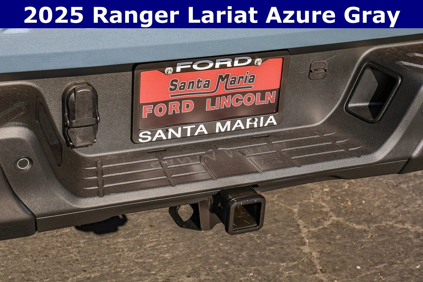 New 2025 Azure Gray Metallic Tri-coat Ford LARIAT® image 7
