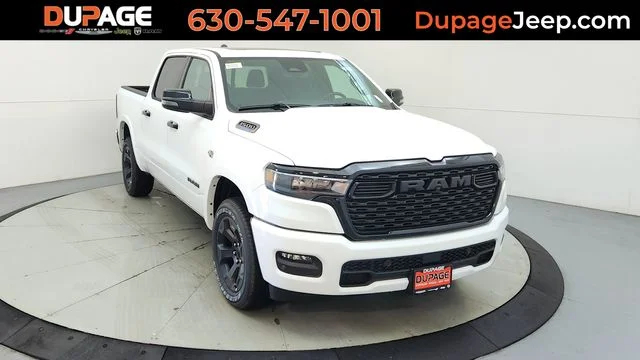 New 2026 Bright White Clear-Coat Exterior Paint RAM Big Horn/Lone Star video 1