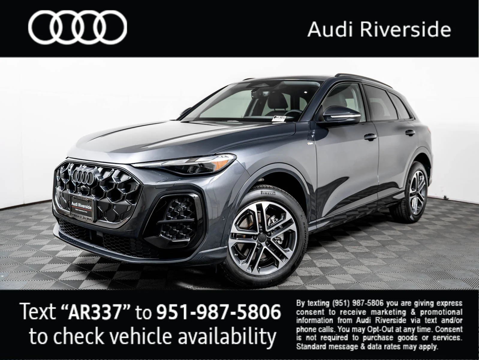 New 2026 Tambora Gray Metallic Audi Premium image 1