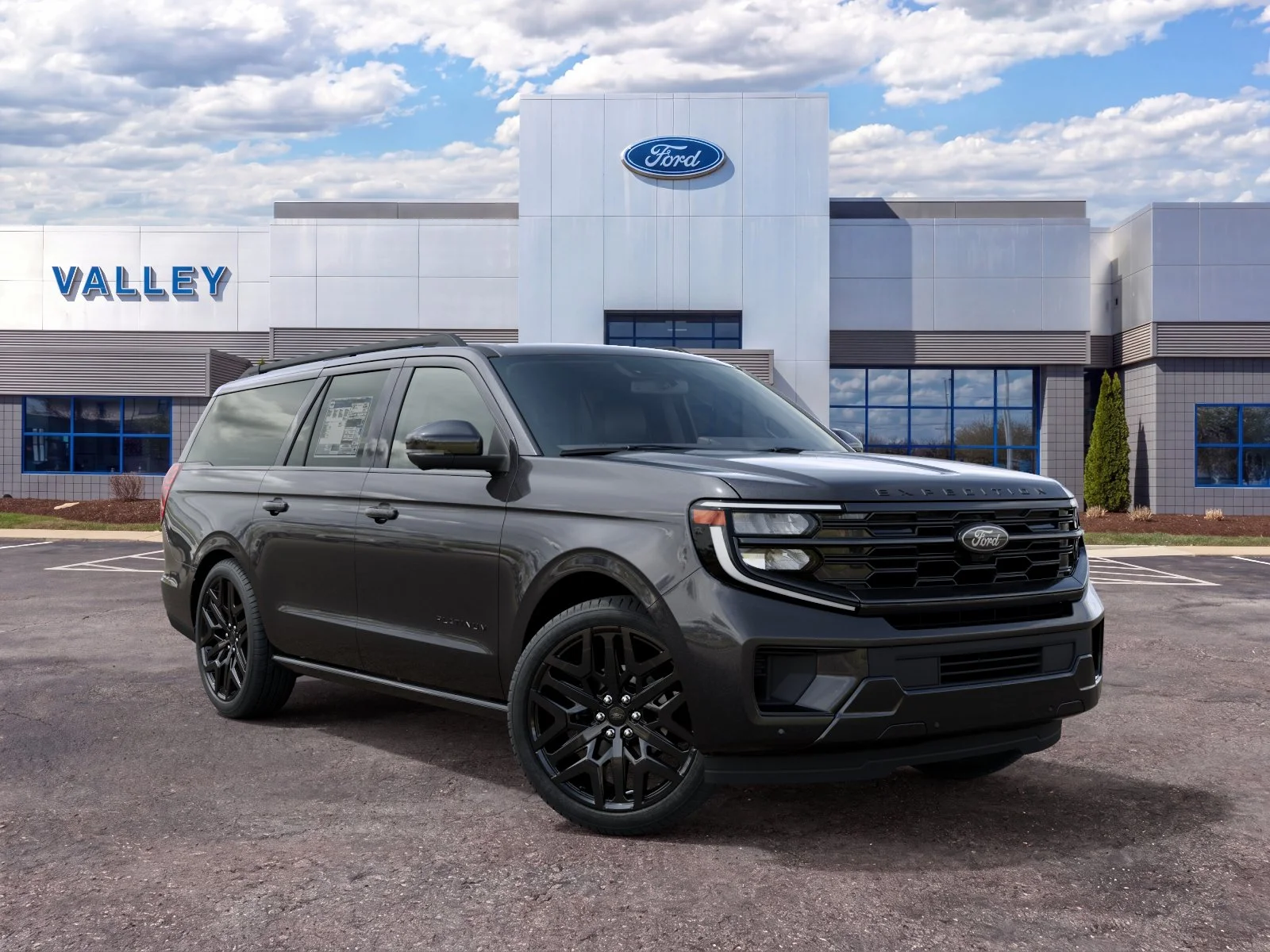 New 2027 Dark Matter Gray Metallic Ford MAX Platinum image 74