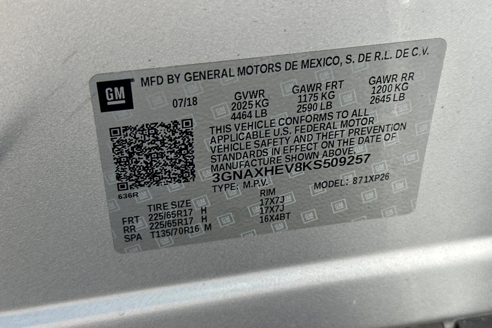 Used 2019 Silver Ice Metallic Chevrolet LS image 27
