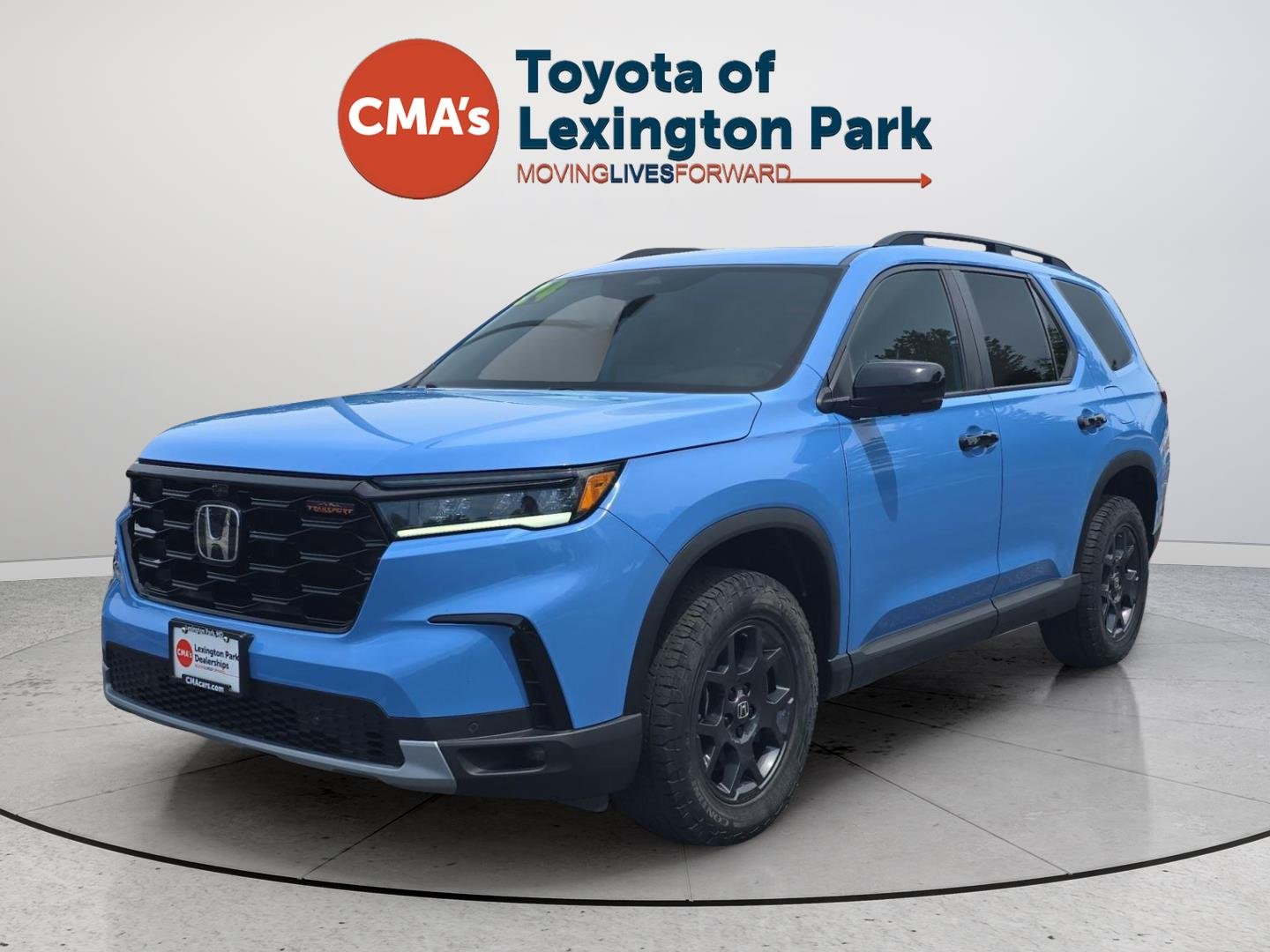 Used 2024 Diffused Sky Blue Pearl Honda TrailSport image 3
