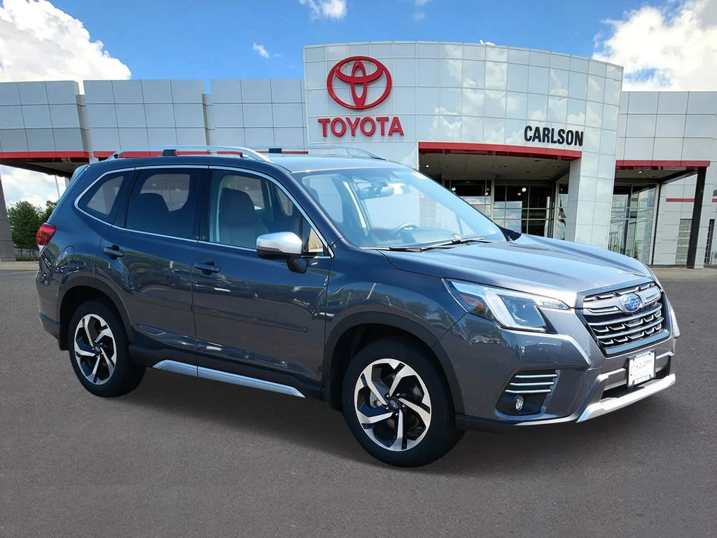 Used 2023 Subaru Forester Touring with VIN JF2SKARC3PH550859 for sale in Minneapolis, Minnesota