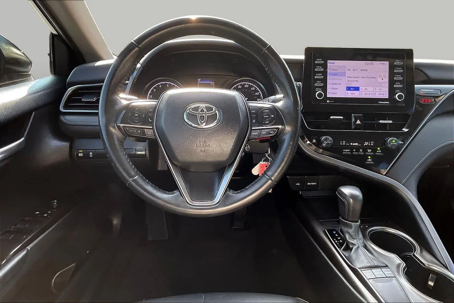 Certified Used 2024 Midnight Black Metallic Toyota SE image 6