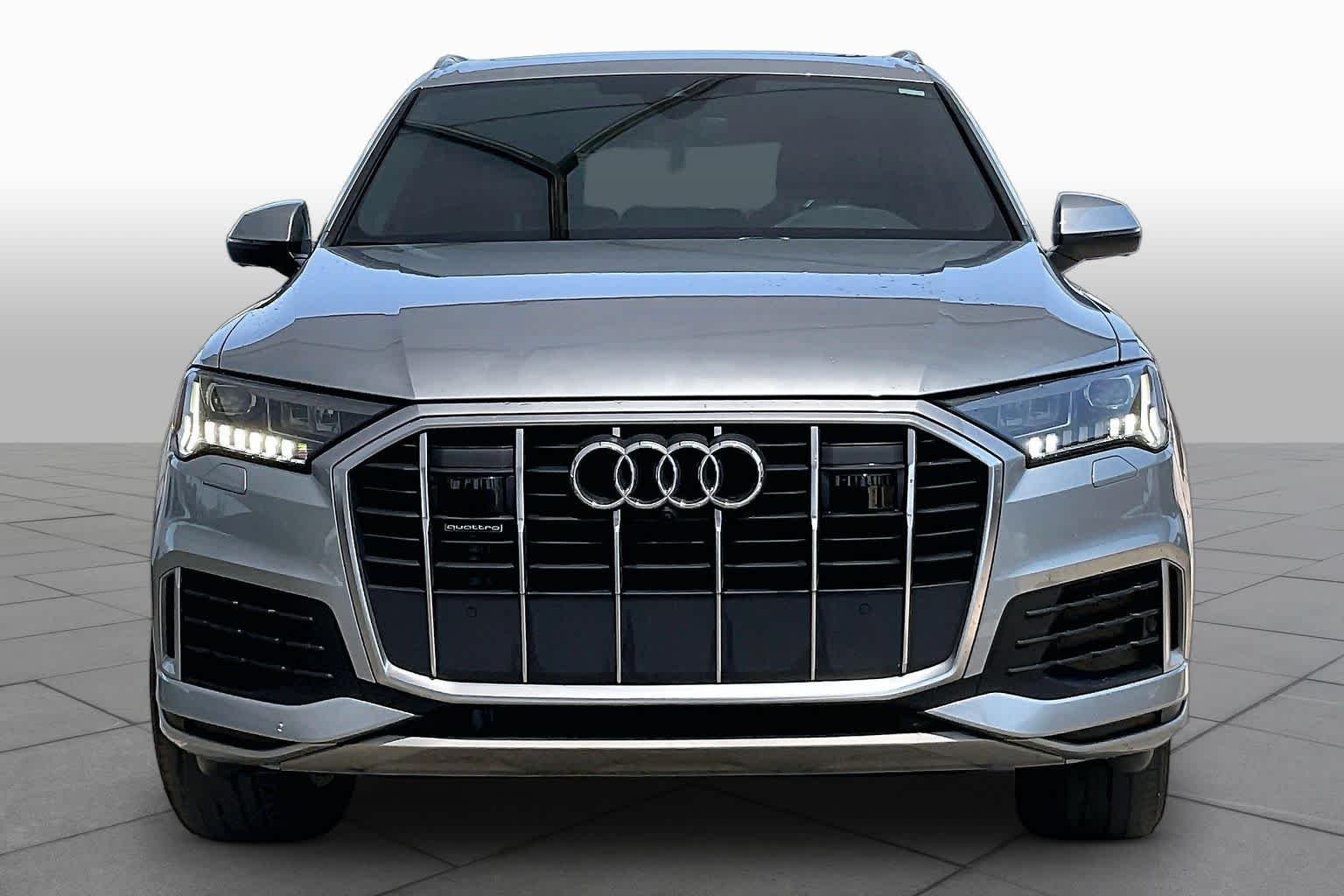 Used 2023 Satellite Silver Metallic Audi Premium Plus image 4