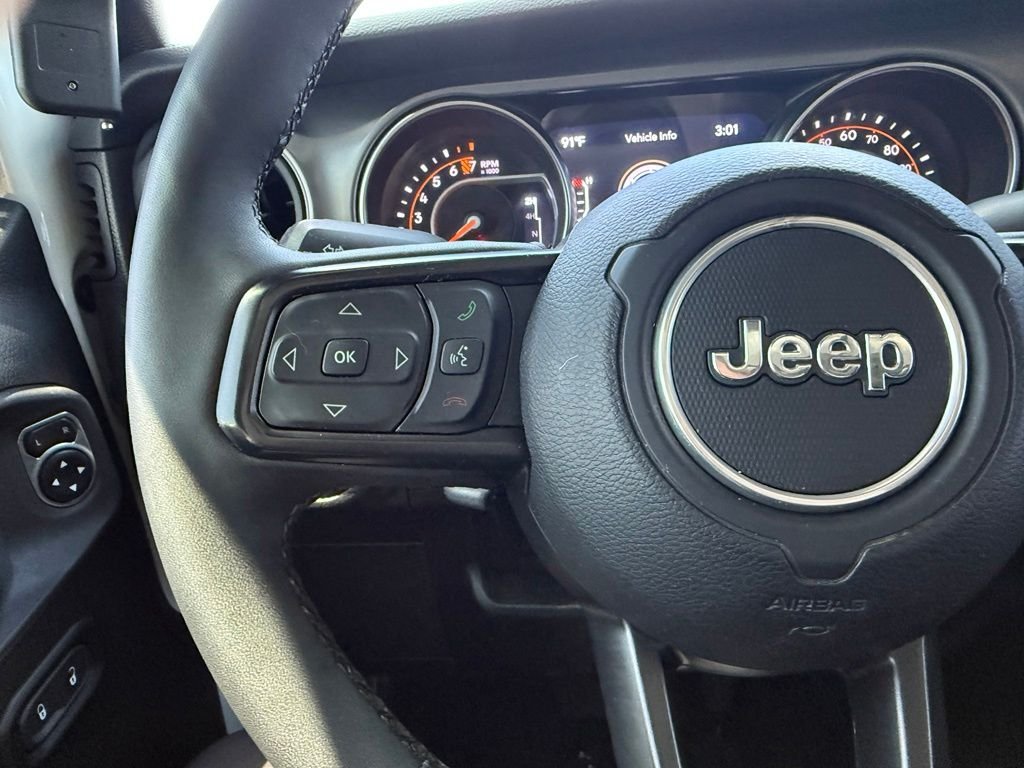 Used 2023 Bright White Clearcoat Jeep Willys image 25