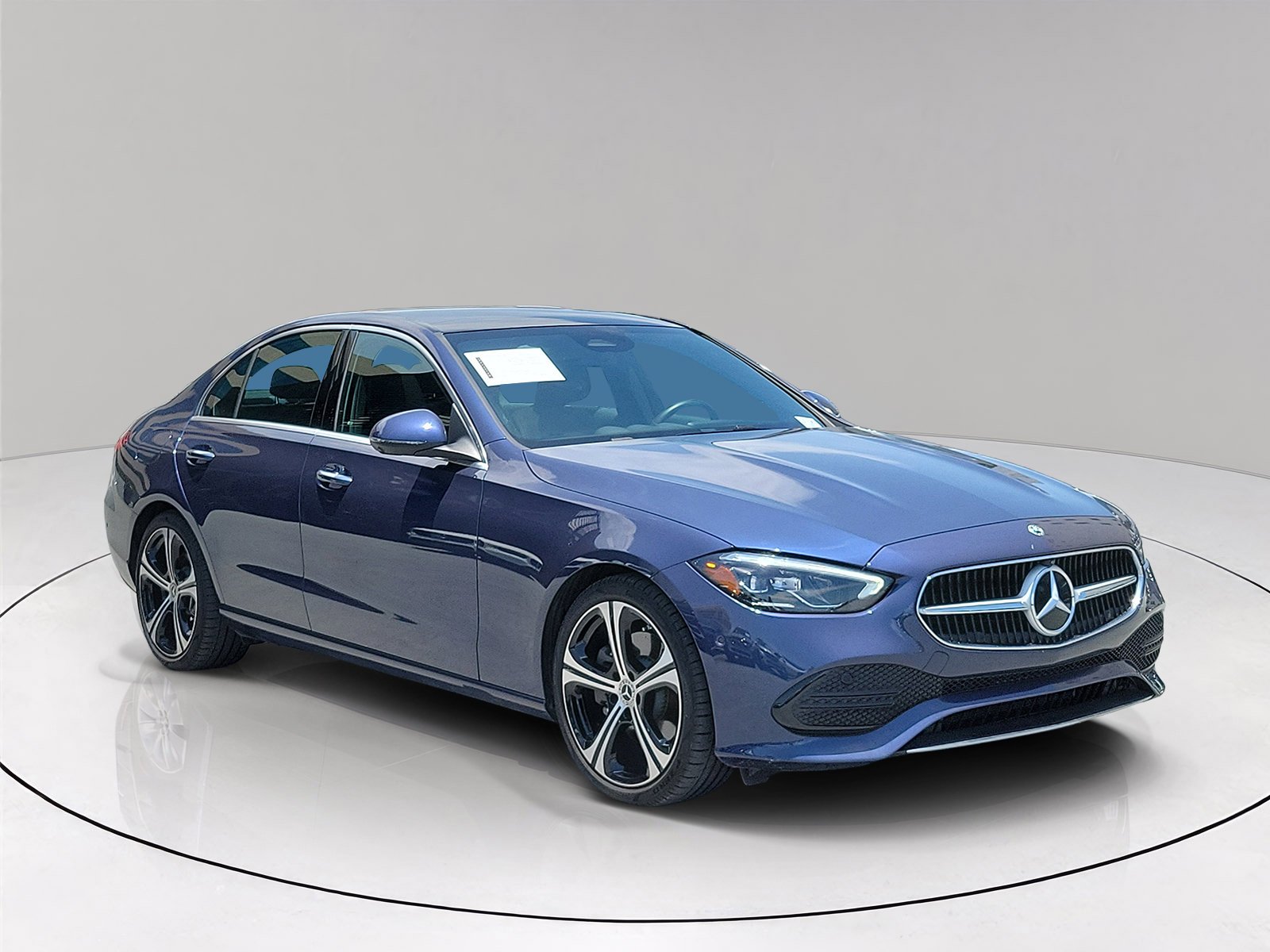 Certified Used 2026 Twilight Blue Metallic Mercedes-Benz C 300 image 1