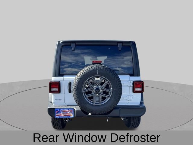 New 2026 Bright White Clear-Coat Exterior Paint Jeep Sport S image 7
