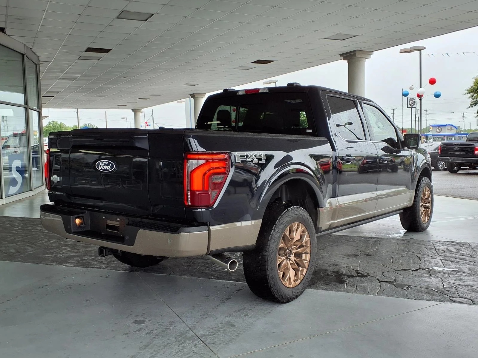 Used 2026 Antimatter Blue Metallic Ford King Ranch image 2