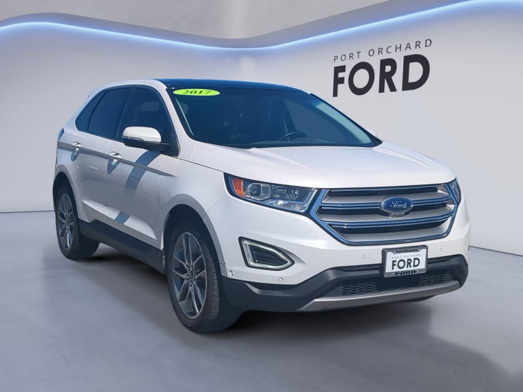 Used 2017 White Ford Titanium image 9
