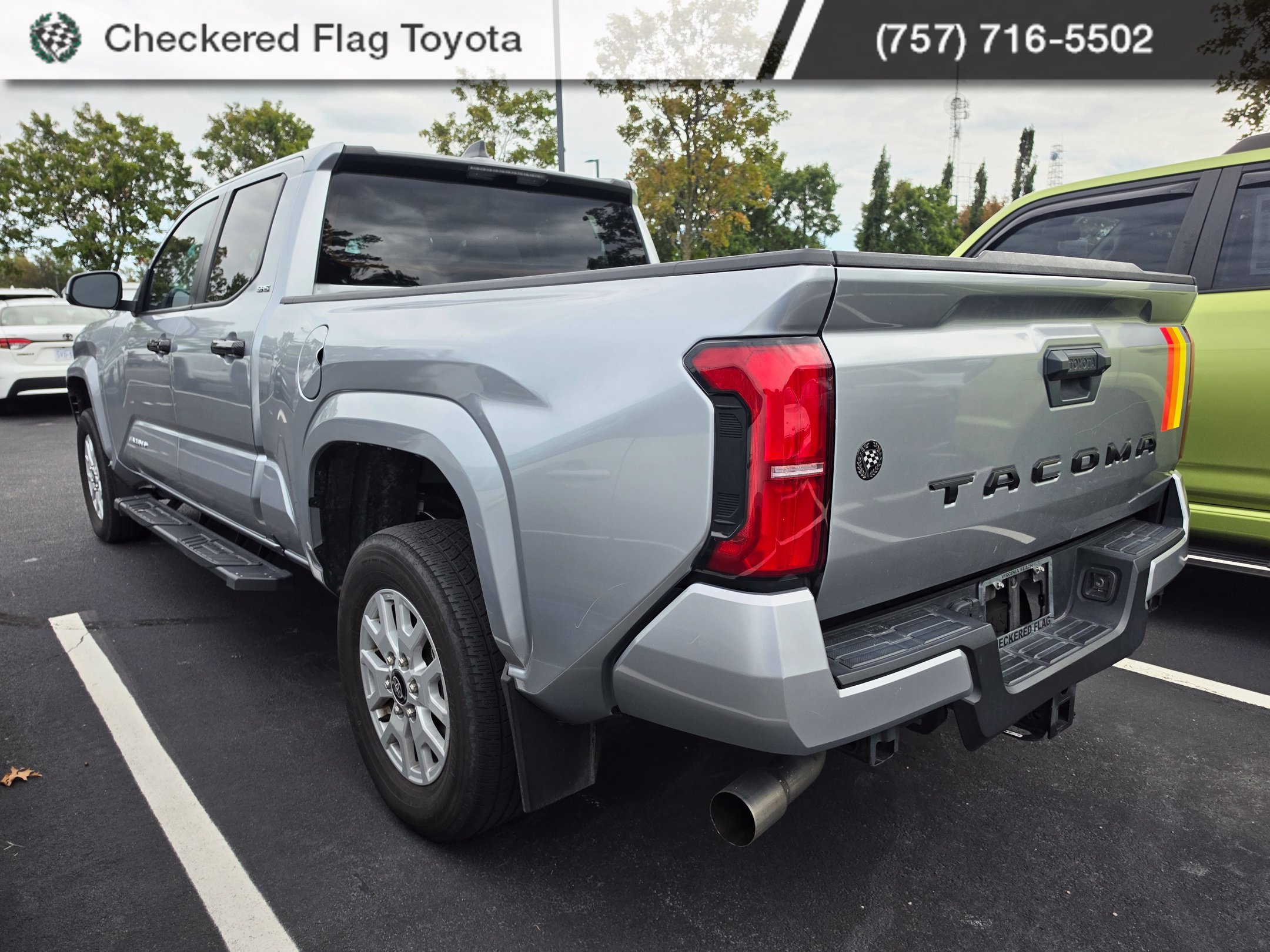 Used 2024 Celestial Silver Metallic Toyota SR5 image 4