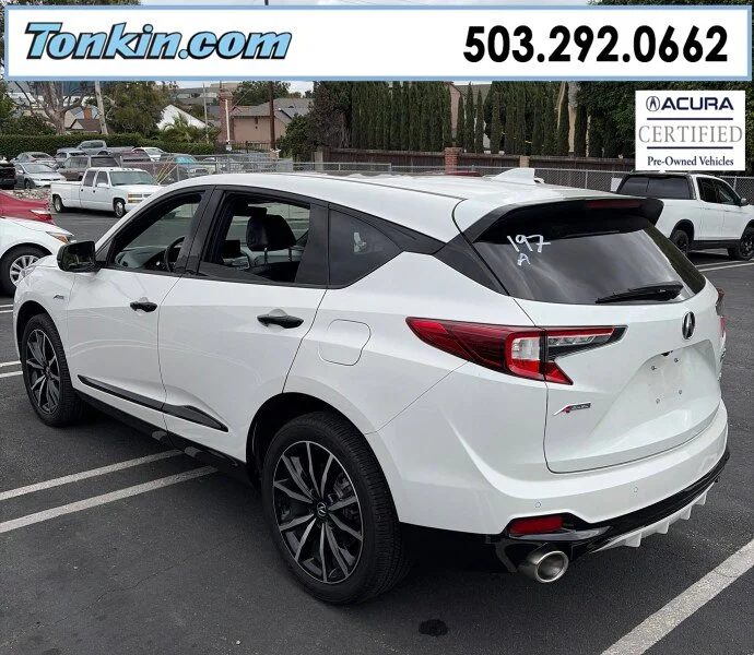Certified Used 2025 Platinum White Pearl Acura A-Spec Advance Package SH-AWD image 5