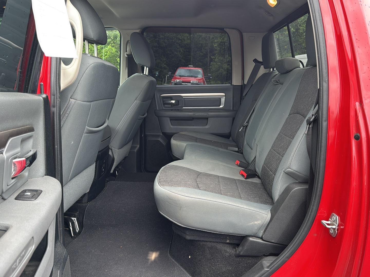 Used 2017 Flame Red Clearcoat Ram Big Horn image 8
