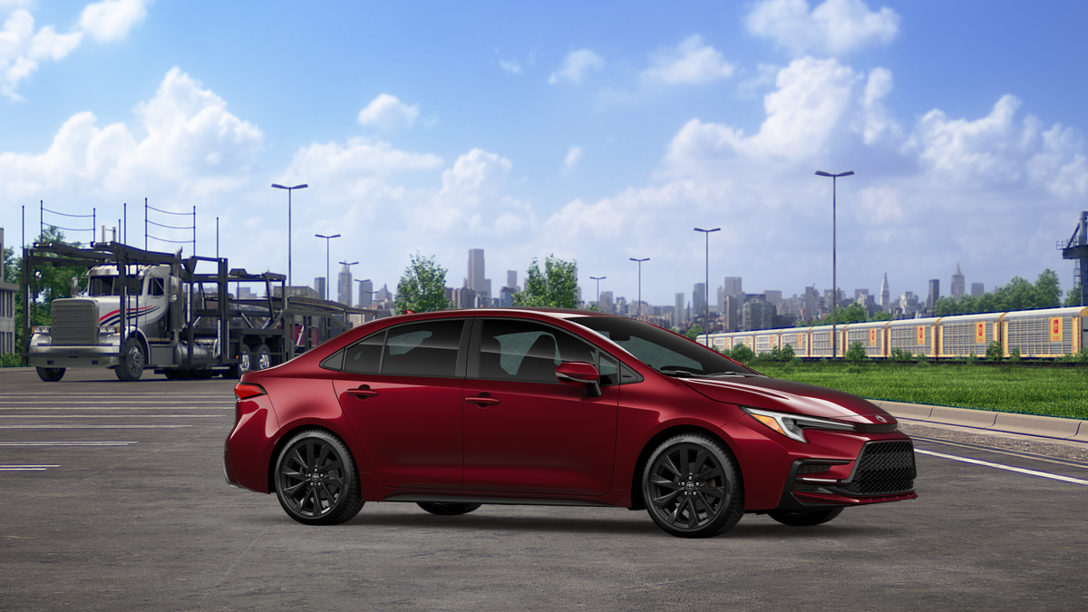 New 2026 Ruby Flare Pearl Toyota SE image 13