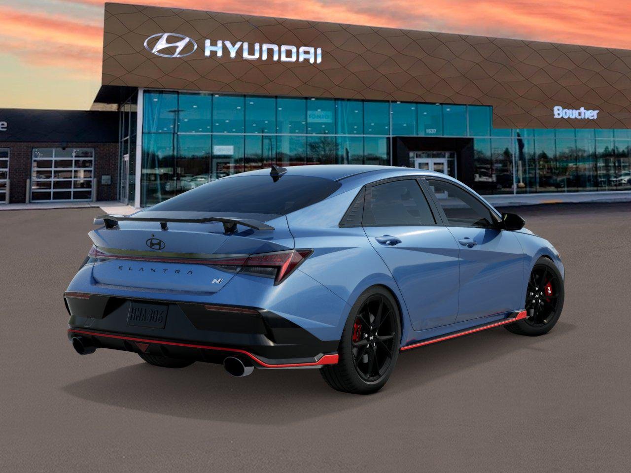 New 2026 Performance Blue Hyundai Sedan image 4