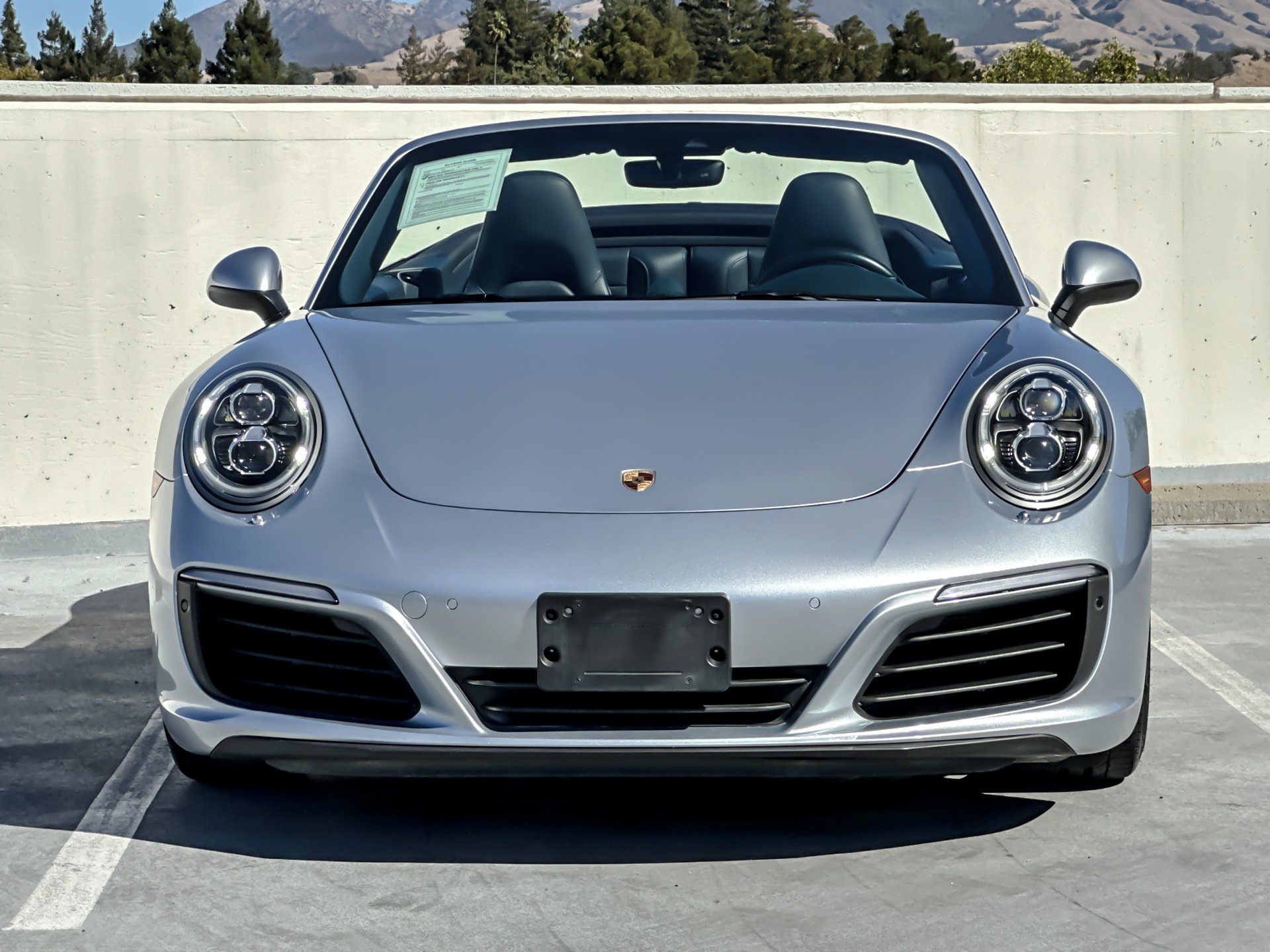 Certified Used 2017 Silver Porsche Carrera S Cabriolet image 12