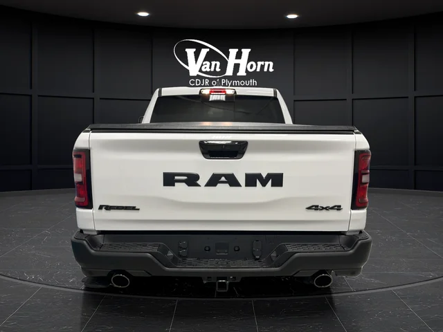 New 2026 Bright White Clear-Coat Exterior Paint RAM Rebel image 6