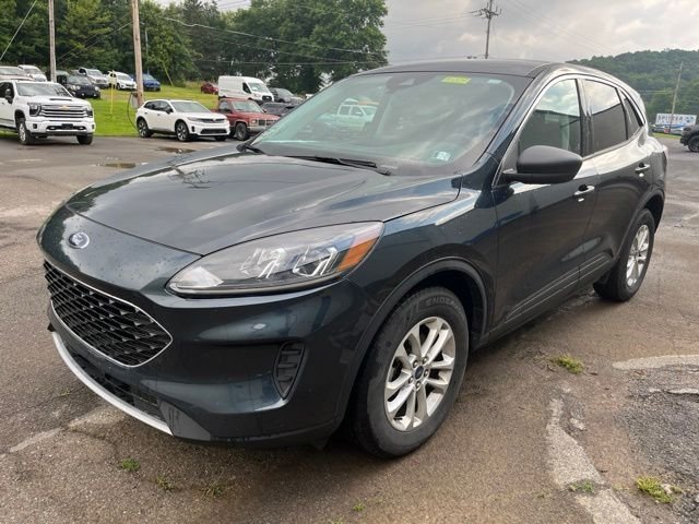Used 2022 Stone Blue Metallic Ford SE image 10