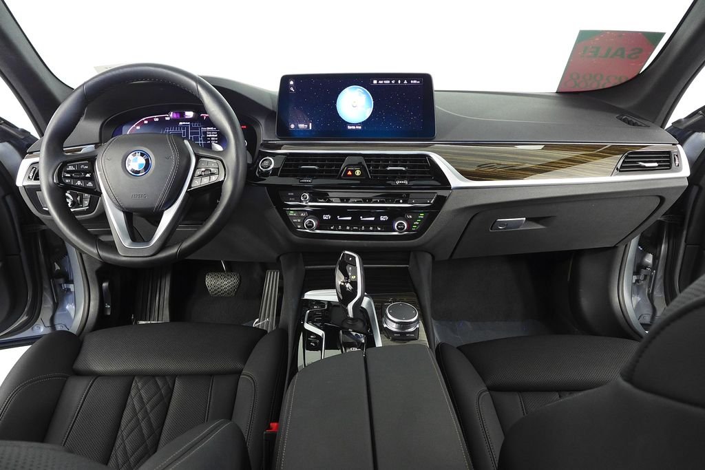 Certified Used 2023 Skyscraper Gray Metallic BMW 530e iPerformance image 25