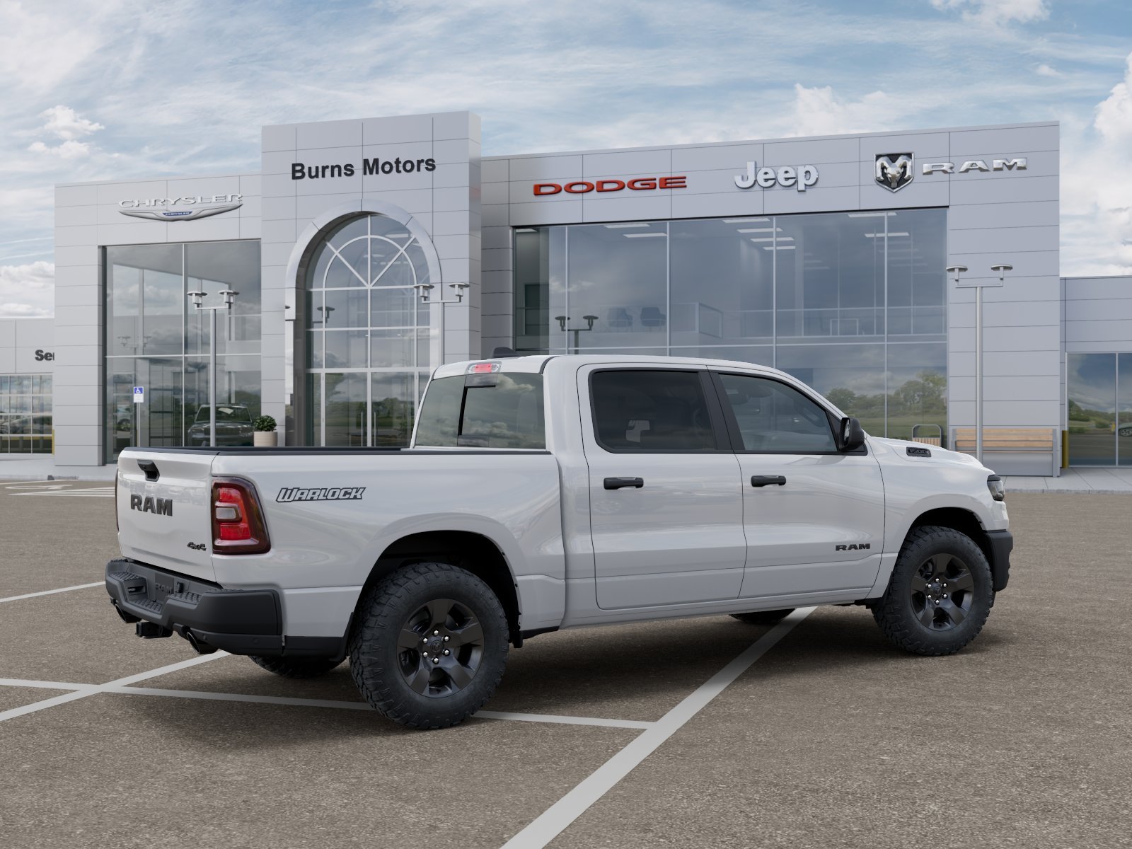 New 2026 Bright White Clear-Coat Exterior Paint RAM Warlock image 30