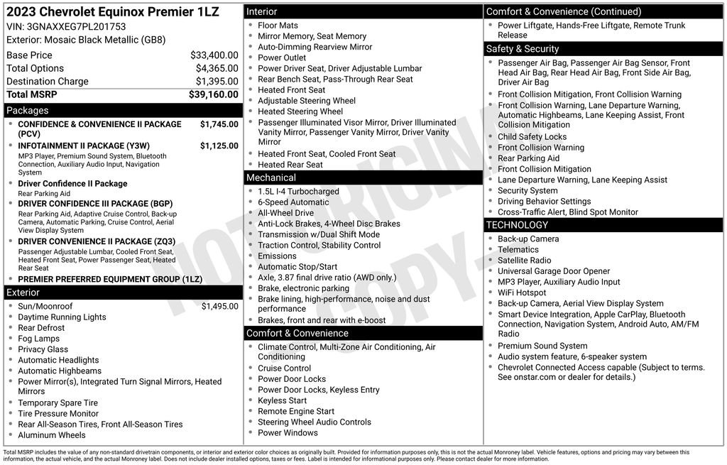 2023 Chevrolet Equinox Premier - Photo 57