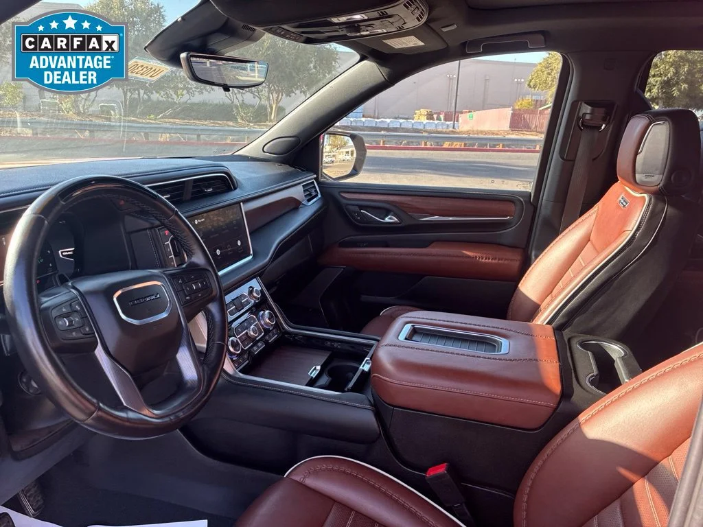 Used 2024 Volcanic Red Tintcoat GMC Denali Ultimate image 15