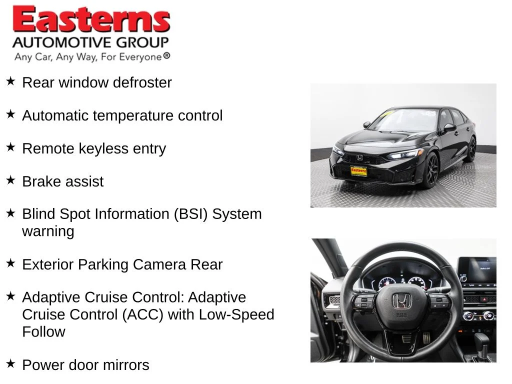 Used 2025 Black Honda Sport image 11