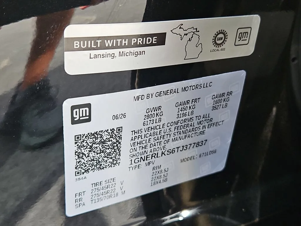 New 2026 Mosaic Black Metallic Chevrolet RS image 26