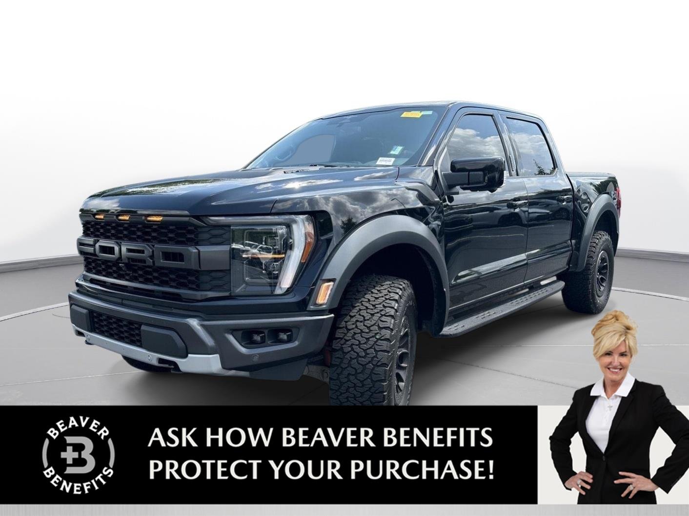 Used 2023 Agate Black Ford Raptor image 1