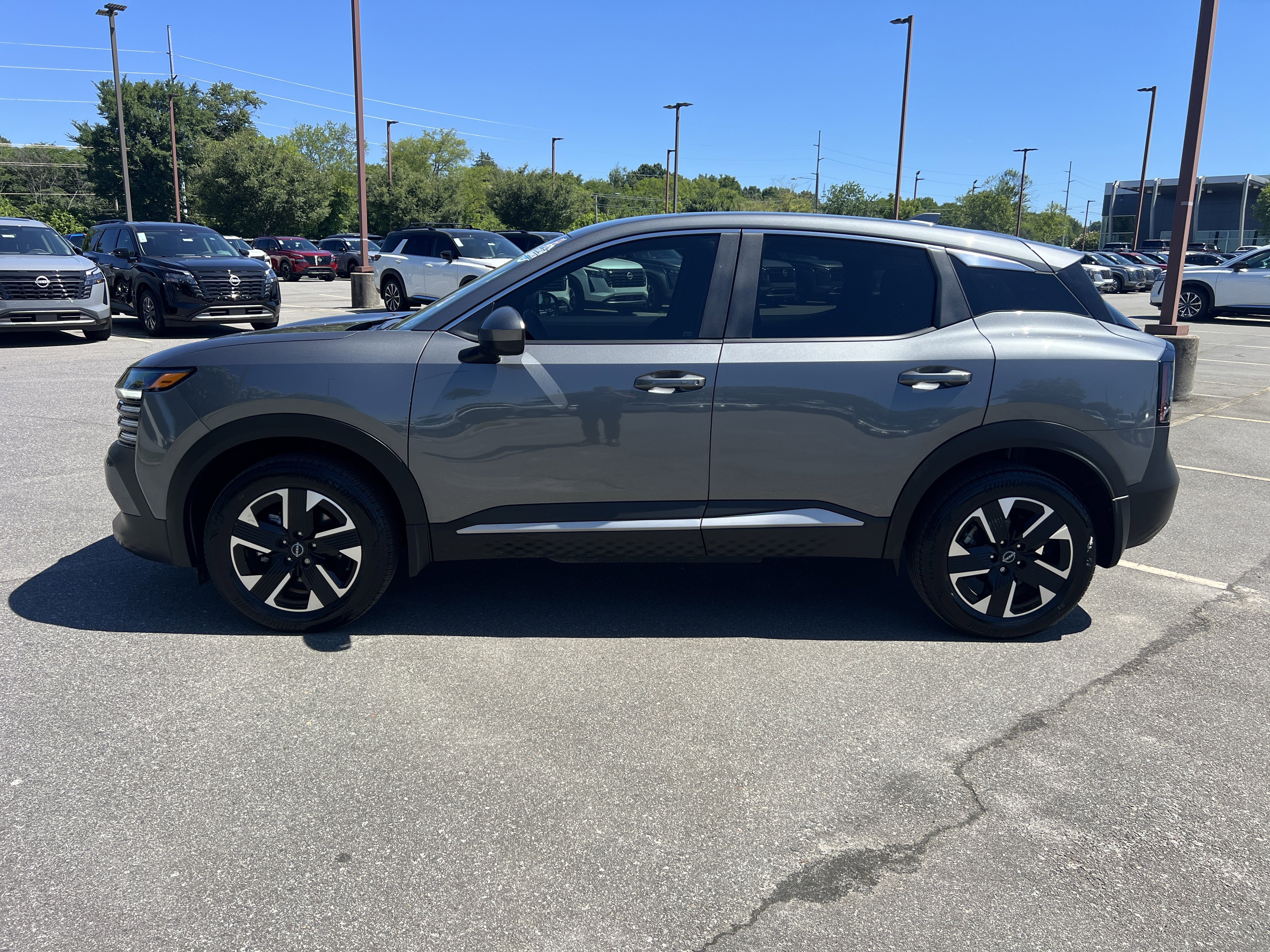 Used 2025 Gun Metallic Nissan SV image 8
