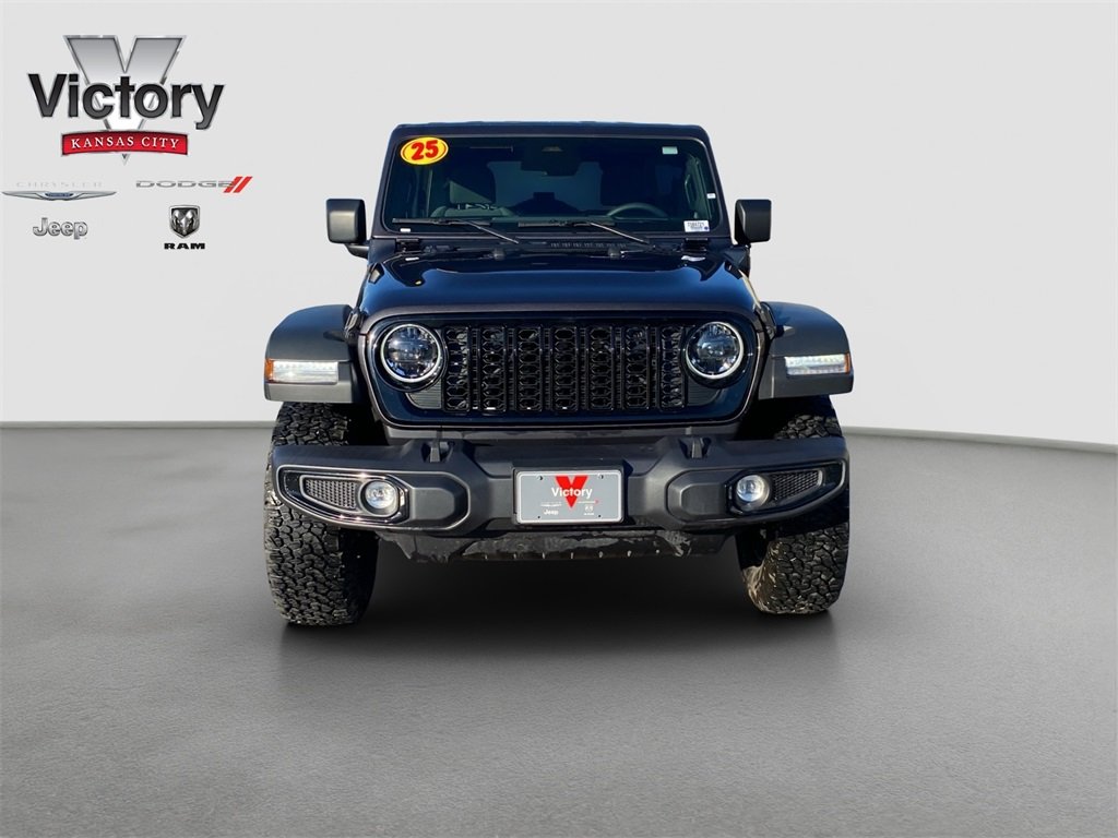 Used 2025 Jeep Wrangler 4xe Willys 4XE with VIN 1C4RJXN62SW584721 for sale in Kansas City