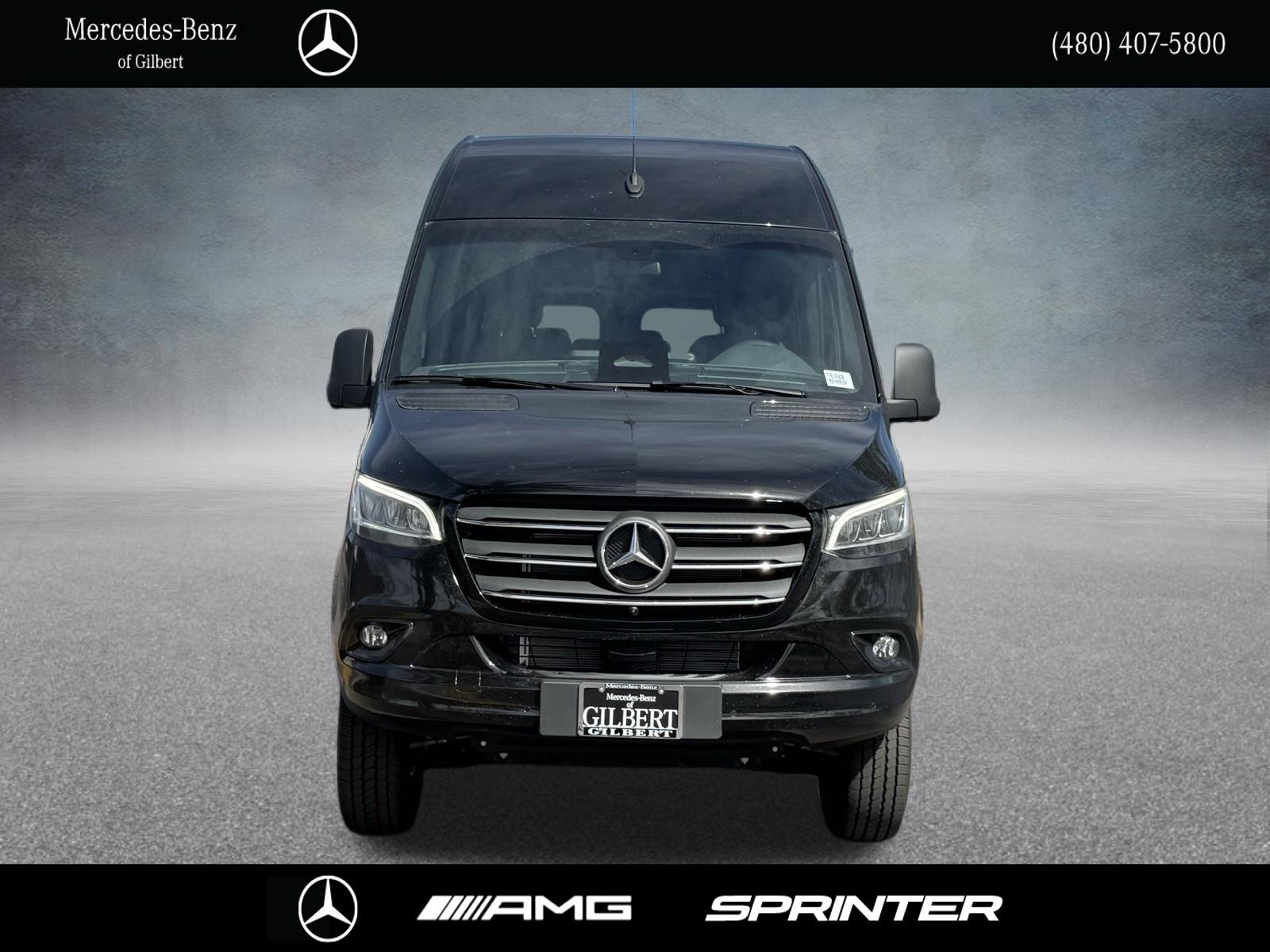 New 2026 Obsidian Black Metallic Mercedes-Benz Passenger 144 WB image 2