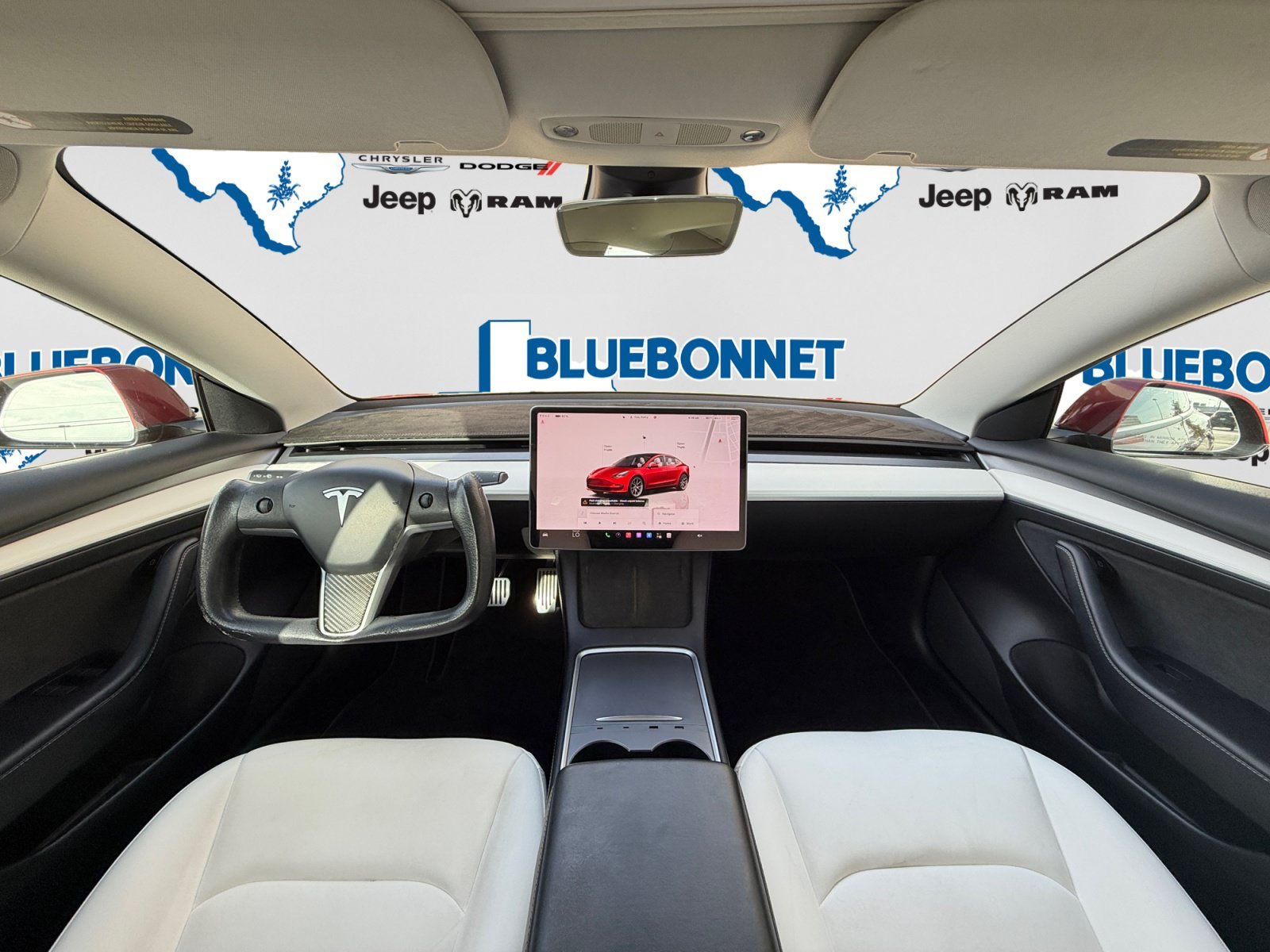 Used 2022 Red Multi-Coat Tesla Long Range image 12
