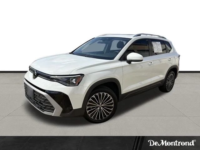 Pre-Owned 2025 Volkswagen Taos 1.5L I4 Turbocharged DOHC 16V LEV3-SULEV30 174hp FWD 1.5T SE