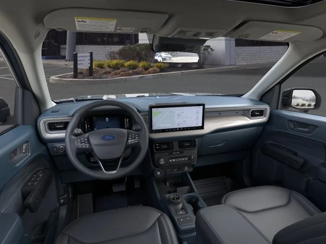 New 2025 Azure Gray Metallic Tri-Coat Ford Lariat® image 9